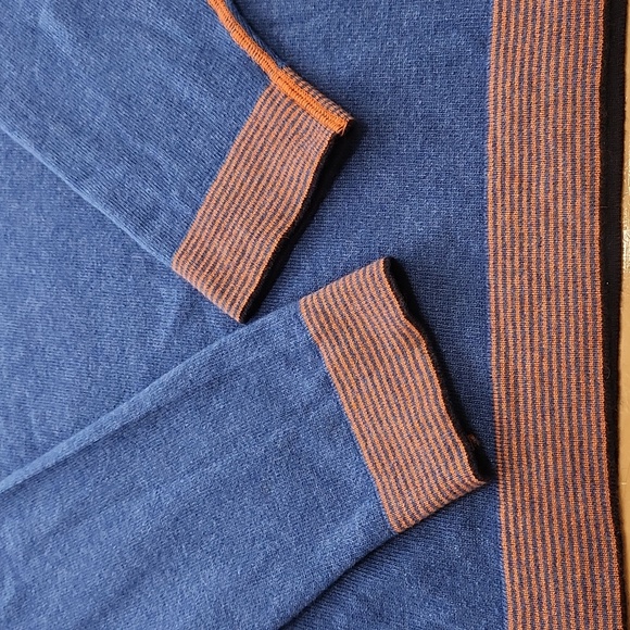 Codice Cashmere Wool Blend 1/4 Zip Pullover Italy Designer Sweater Sz XL (54) - Picture 9 of 15